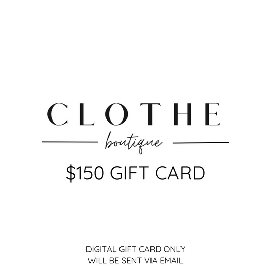 Gift Card $150.00