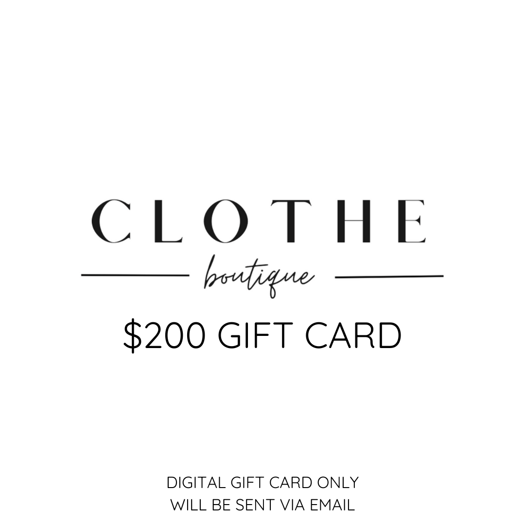 Gift Card $200.00