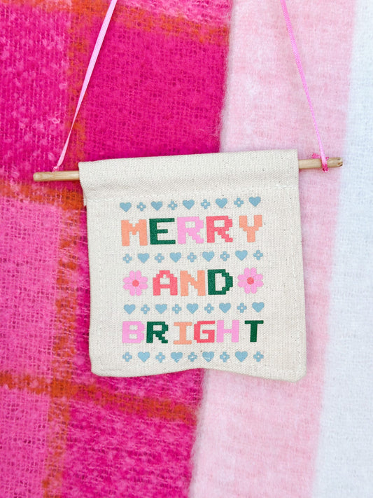 Merry + Bright Wall Hanging