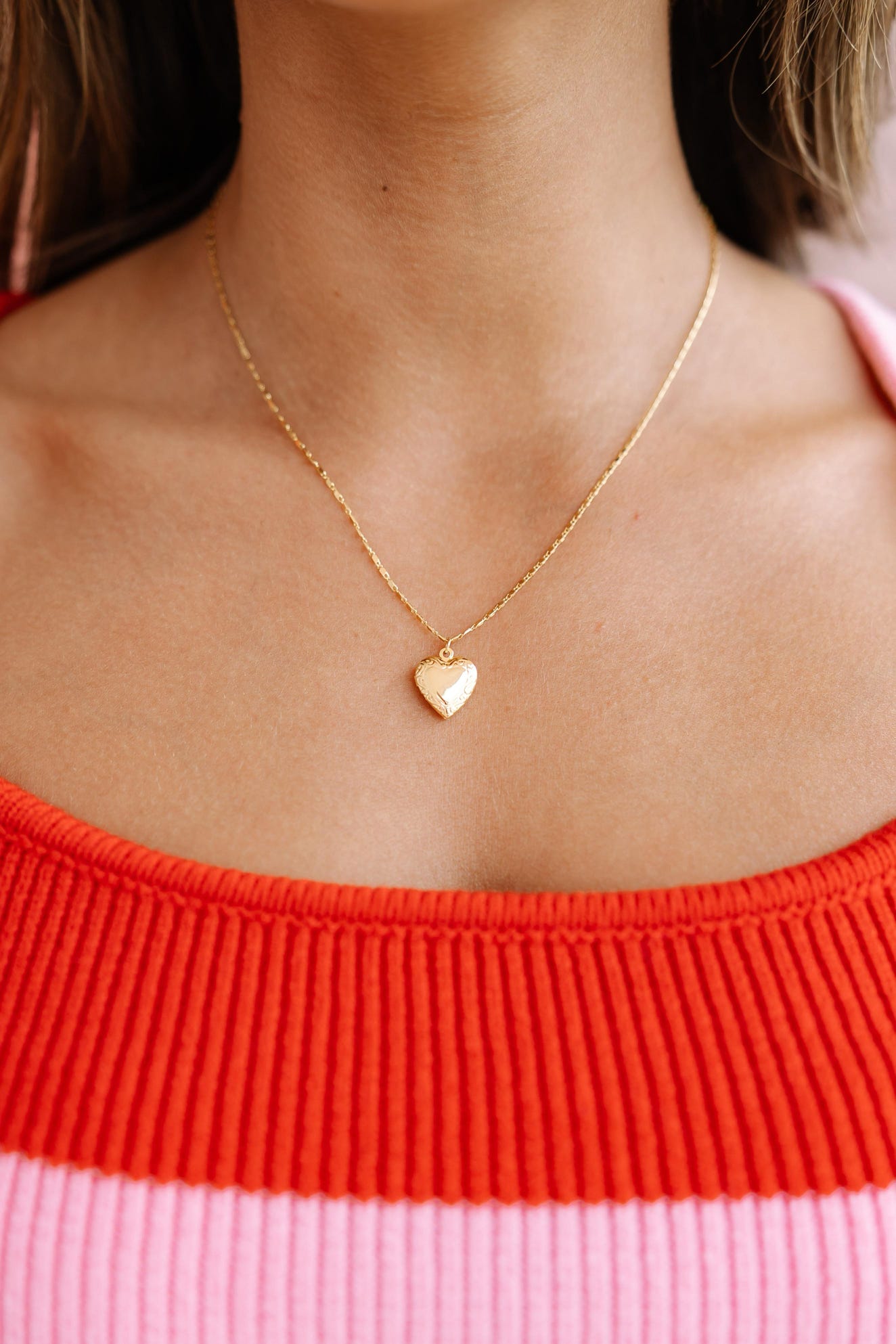 Heart Locket Necklace