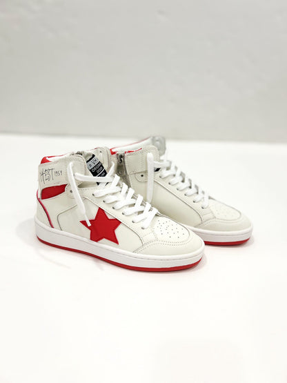 Vintage Havana Dream Red High Top Sneakers