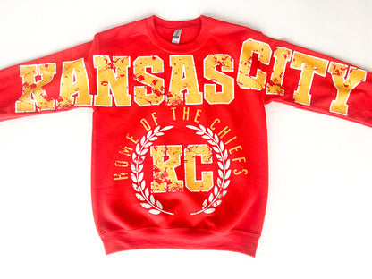 Kansas City Chiefs Red Crewneck