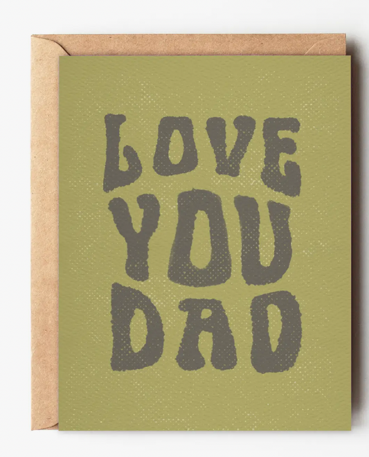 Love You Dad Card