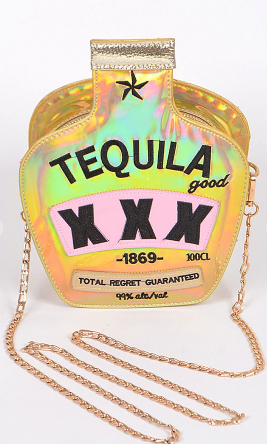 Gold Tequila Purse