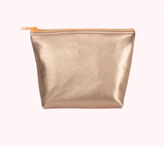 Gold Metallic Pouch