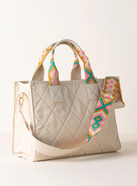 Kendra Tote Ivory