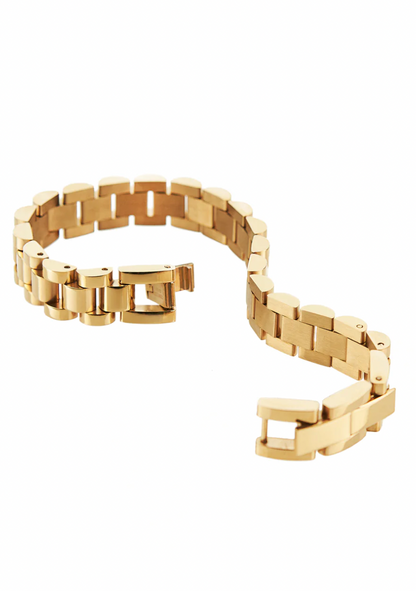 Gold Watch Band Bracelet