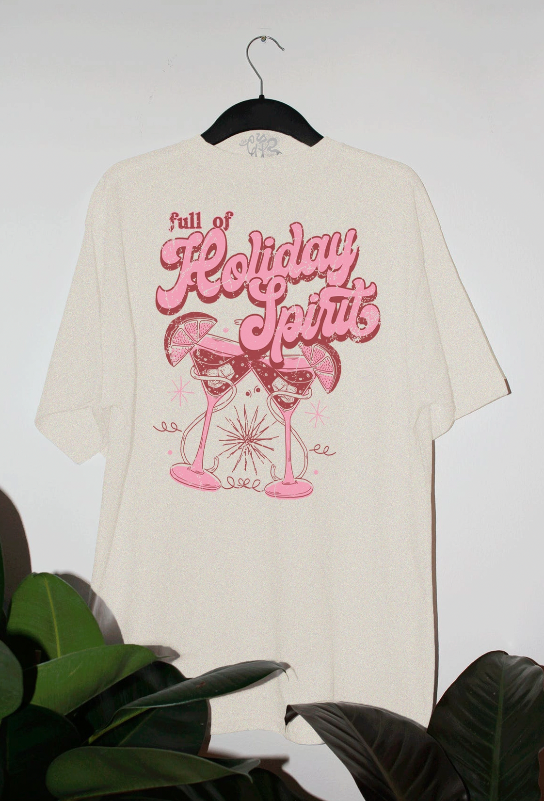 Holiday Spirit Oversized T-shirt