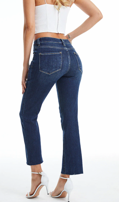 Bayeas Straight Mid Rise Jeans