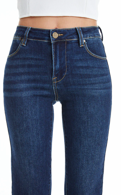 Bayeas Straight Mid Rise Jeans