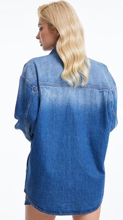 Oversized Denim Shirt