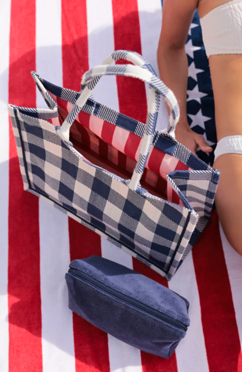 Dolly Gingham Tote Bag