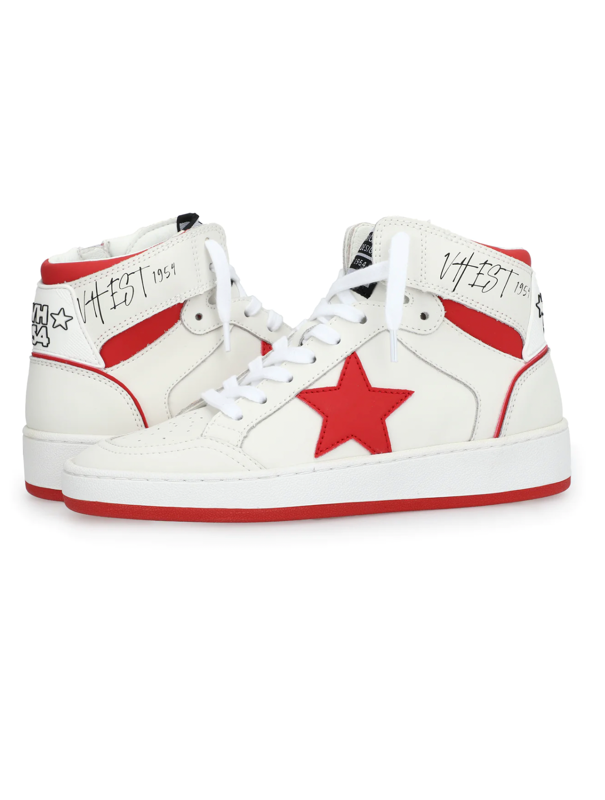 Vintage Havana Dream Red High Top Sneakers