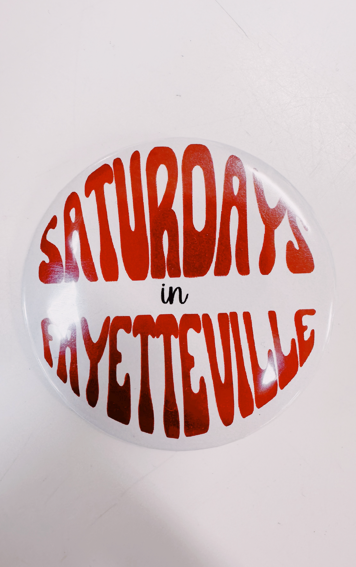 Saturdays 2'' Button