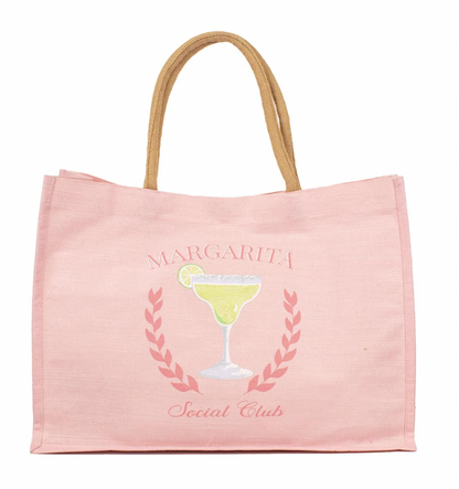 Margarita Social Club Tote Bag