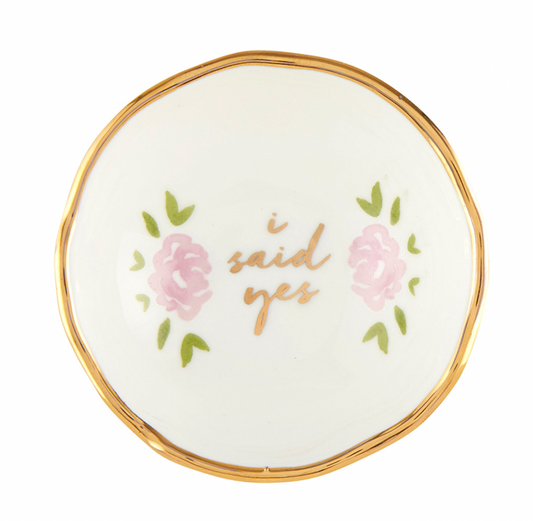 I Said Yes! Ring Dish