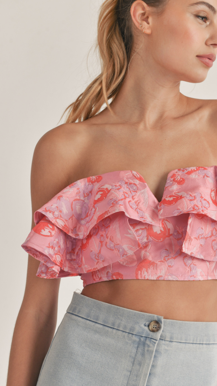 Elle Ruffle Top