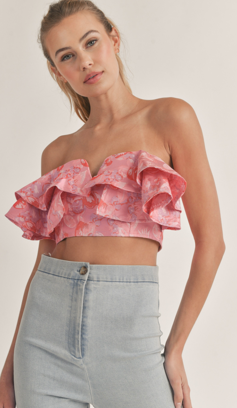 Elle Ruffle Top