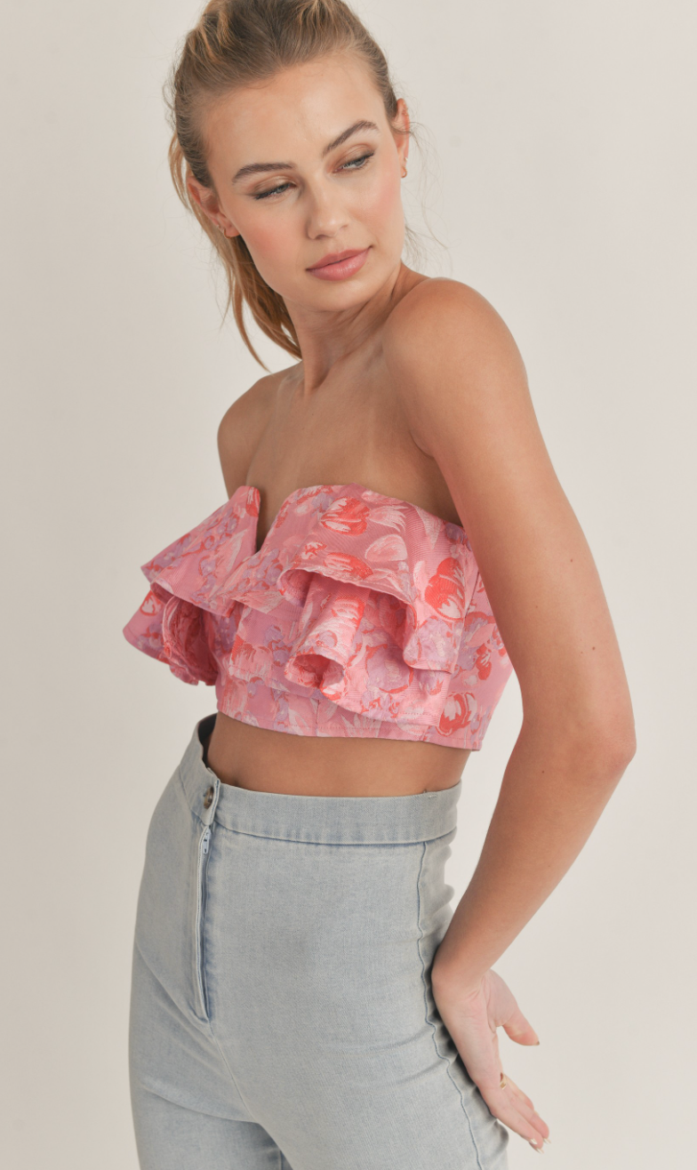 Elle Ruffle Top