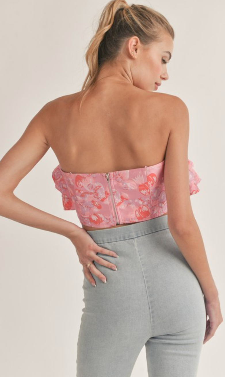 Elle Ruffle Top