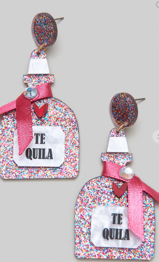 Glitter Tequila Earrings