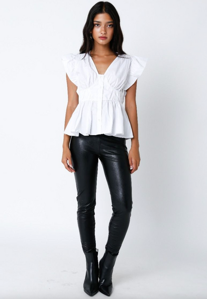 Jamie Faux Leather Pants