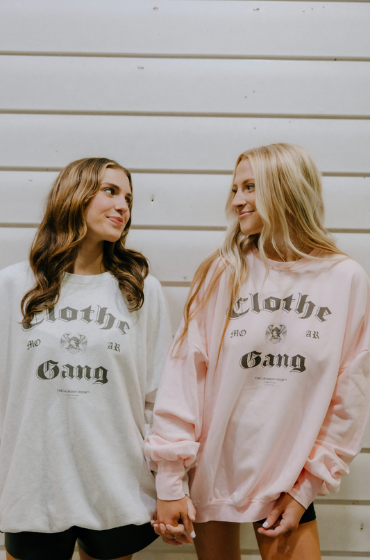 Clothe Gang Sweatshirt Blush