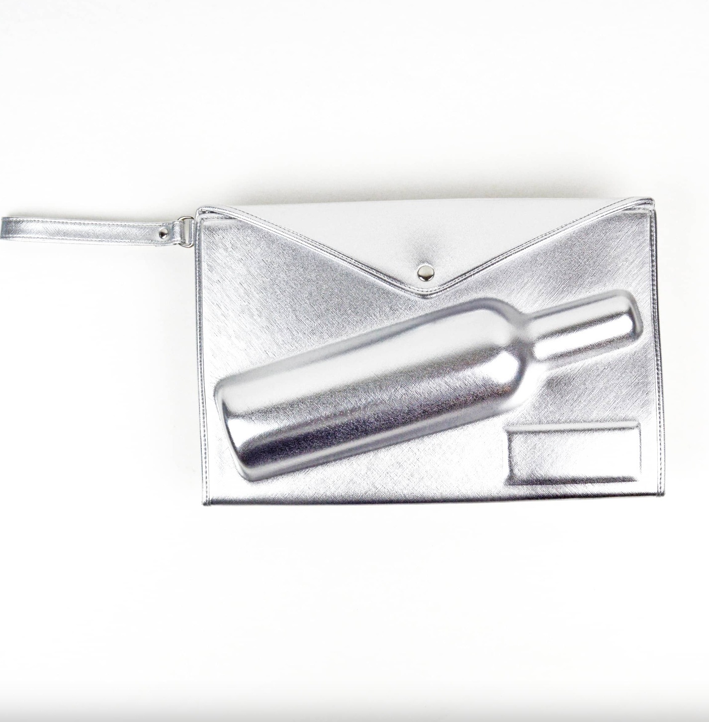 Champagne Clutch Silver