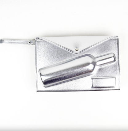 Champagne Clutch Silver