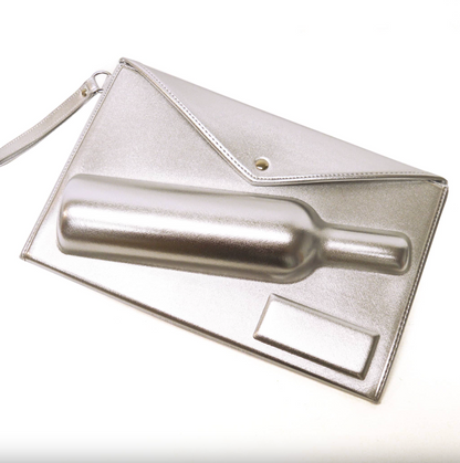 Champagne Clutch Silver