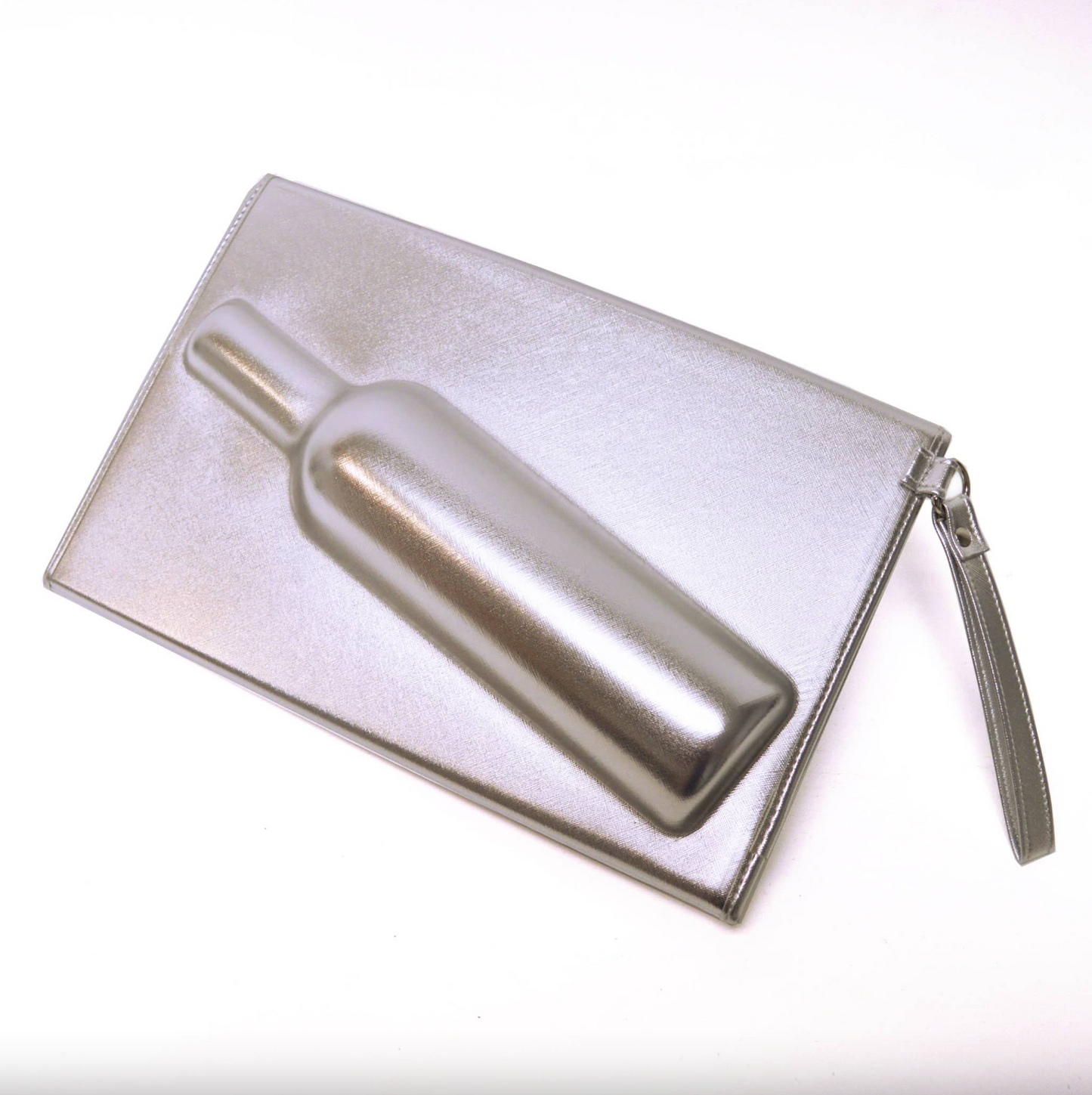 Champagne Clutch Silver