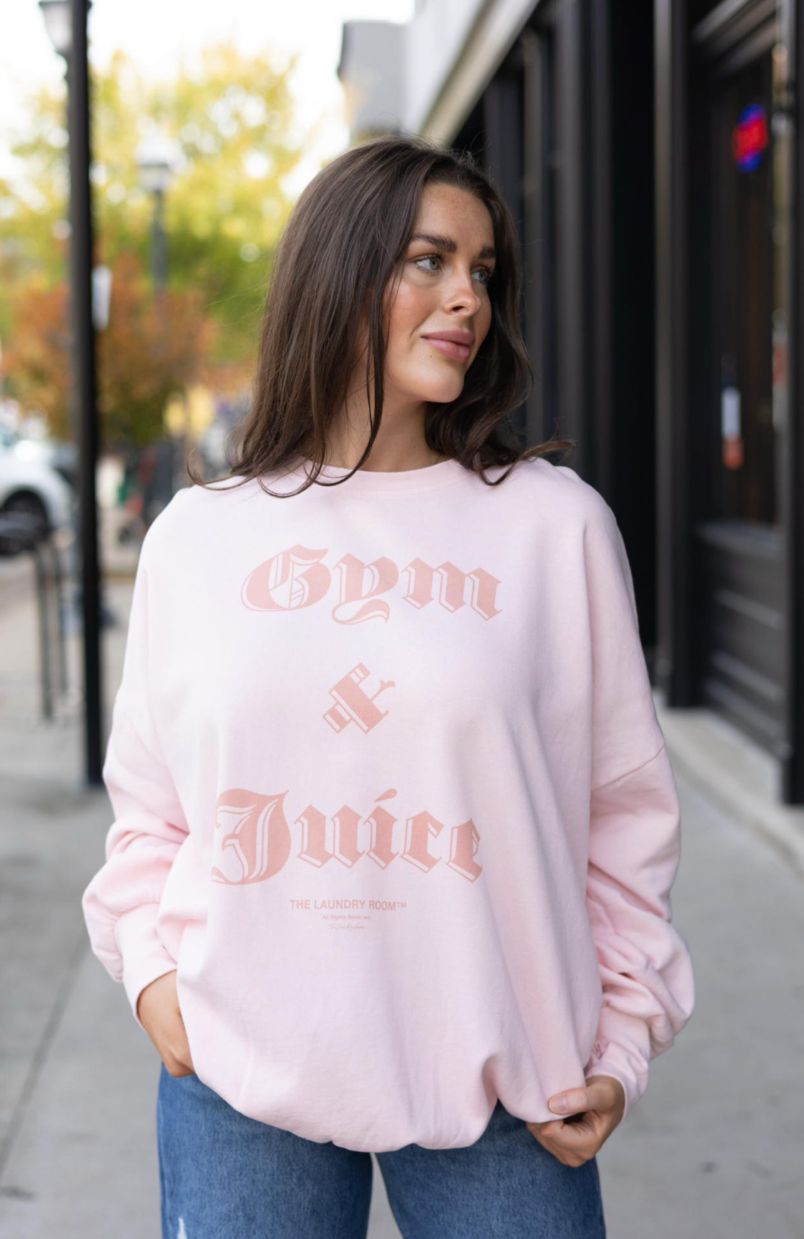 TLR Gym & Juice Sweatshirt - Blush