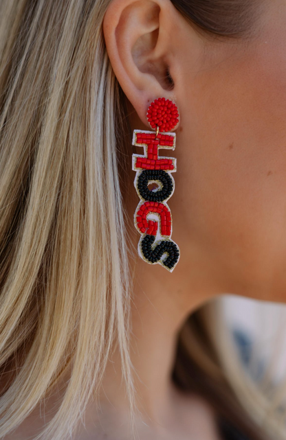 HOGS Beaded Earrings