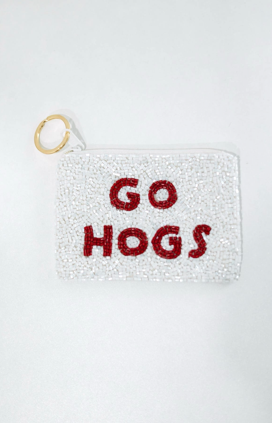 GO HOGS Key Chain Pouch