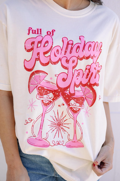 Holiday Spirit Oversized T-shirt