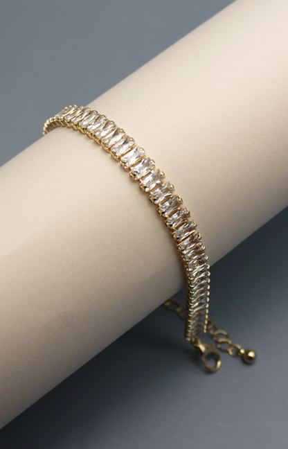 Baguette Stone Bracelet