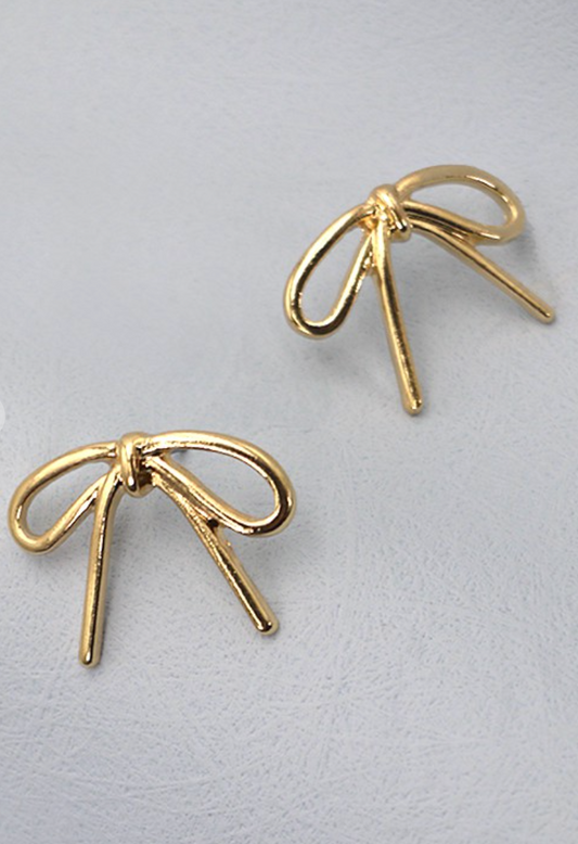 Chic Bow Studs