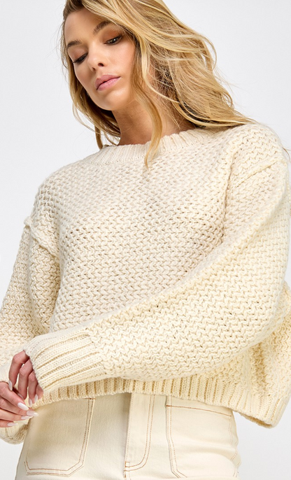 Taelynn Cream Sweater