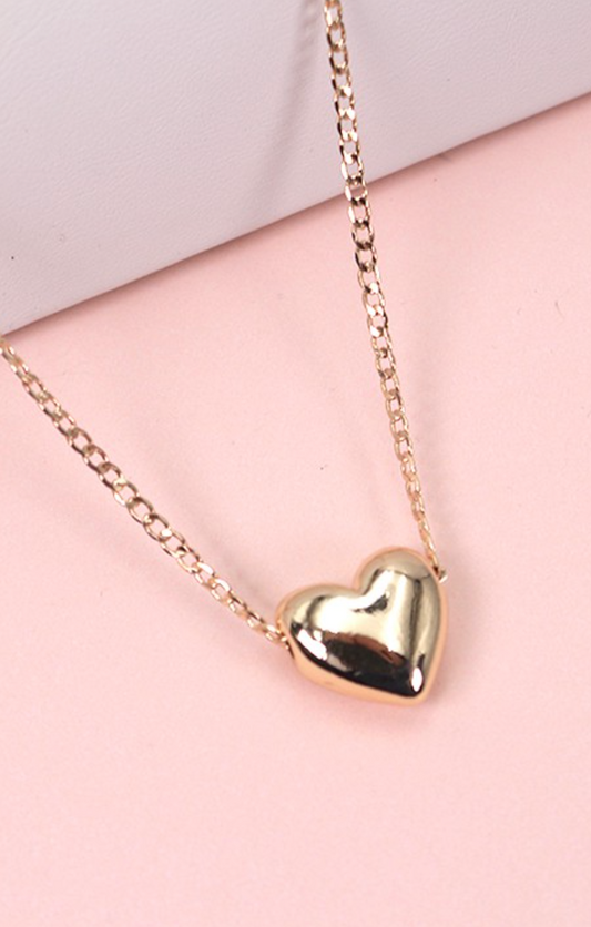 Moveable Heart Necklace