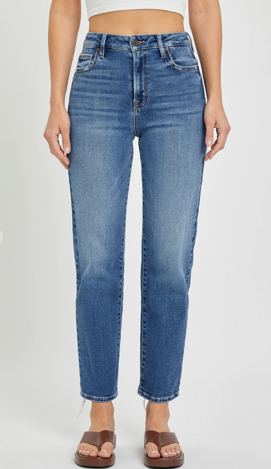 Clean Straight Leg Jeans