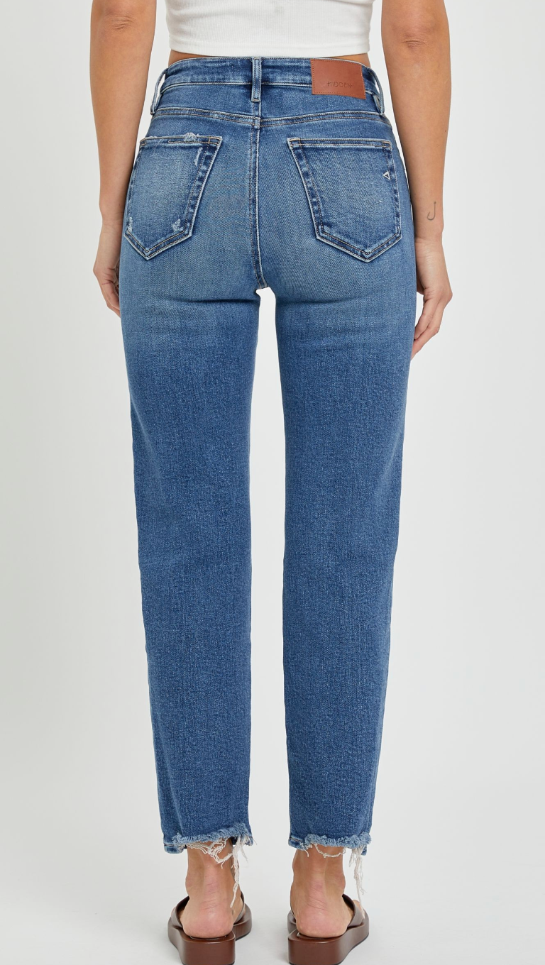 Clean Straight Leg Jeans