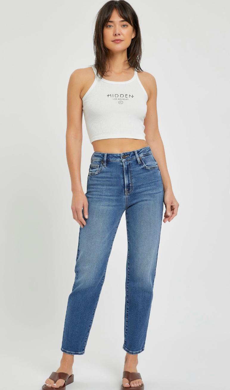 Clean Straight Leg Jeans