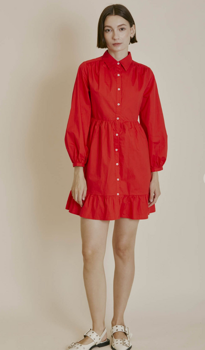 Poppy Poplin Shirt Dress