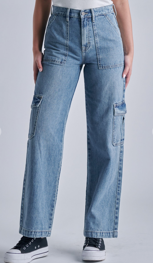 Logan Cargo Dad Jeans