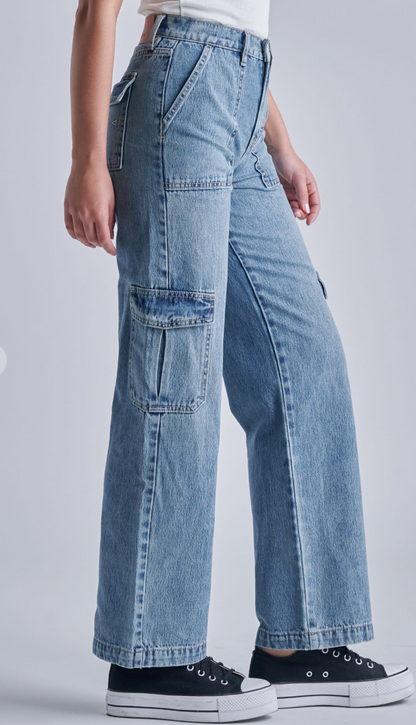 Logan Cargo Dad Jeans