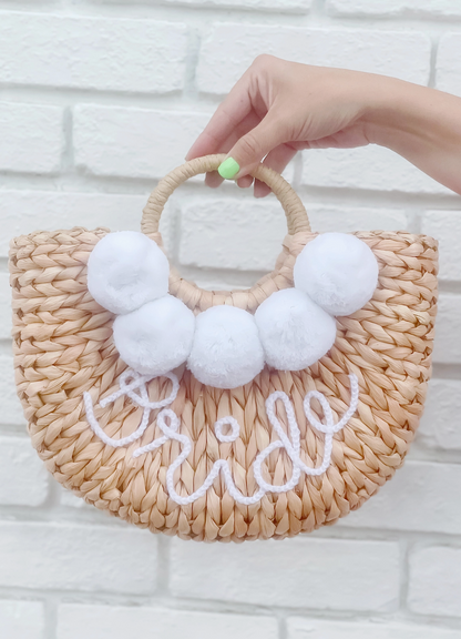 Bride Straw Bag