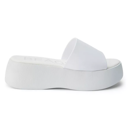 Matisse Solar White Platform Sandal