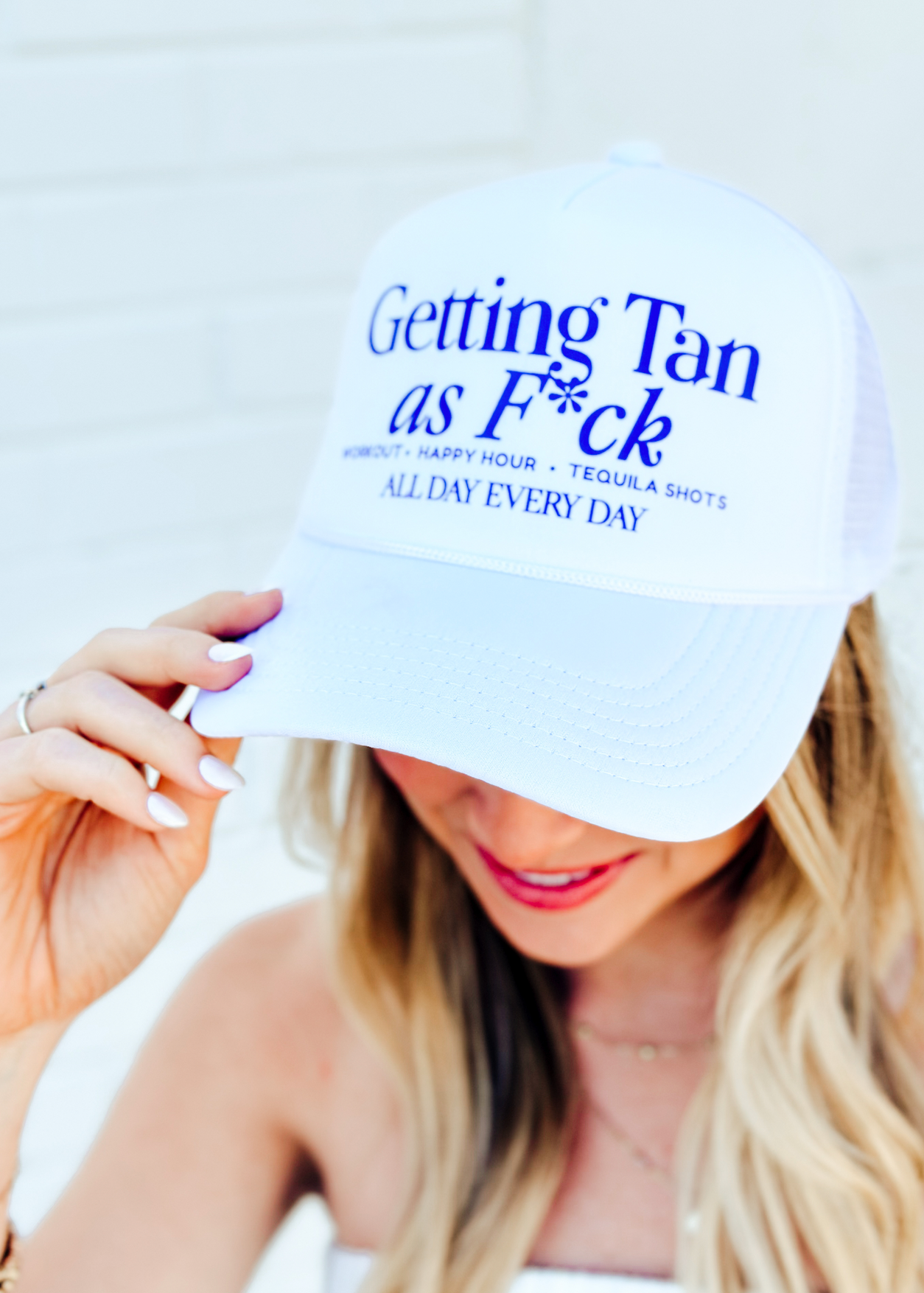 Getting Tan Trucker Hat