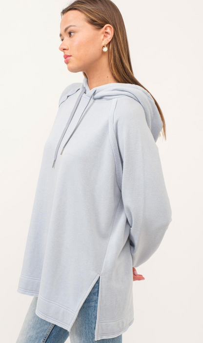 Light Blue Hoody Pullover