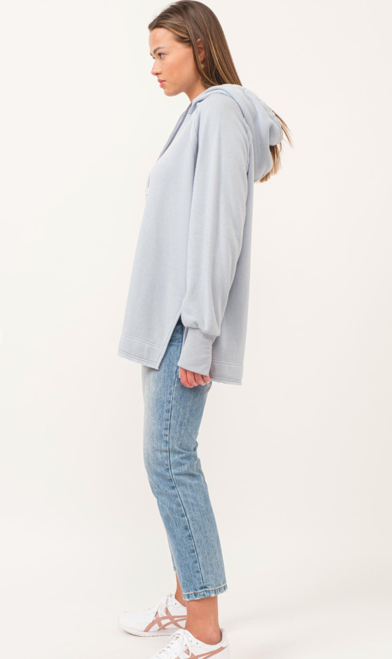 Light Blue Hoody Pullover